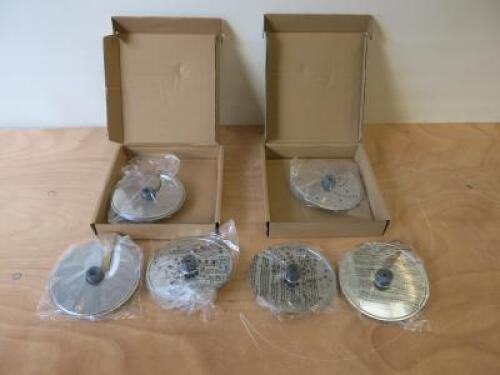 2 x Boxed/New Packs of 3 Kenwood Food Processing Blades.