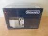 Boxed/New DeLonghi Electric Adjustable Thermostat Deep Fat Fryer, Model FS6025. - 6