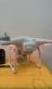 DJI Phantom 3 Professional Drone, Model 323B with 4K Camera in B&W 6000 Yellow Flight Case. Comes with 2 x Phantom 4480 15.2v Hi Performance Batteries, DJI Remote, Model Gl300c with Phone Attachment, 7 Rota Blades, 4 x Hobbytiger Phantom 3/4 Lens Caps & B - 4