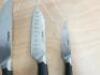 Set of 4 Zyliss Chef Control Knives to Include: 1 x 11.5cm Paring Knife, 1 x 20cm Chef Knife, 1 x 20cm Carving Knife & 1 x 12cm Santoku Knife. RRP £90. NOTE: Over 18yrs Only Proof of Age Required. - 4