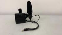 4" Monitor with Audio Interface, Top Handle & Sennheiser Microphone. Compatible with Canon EOS C300.   