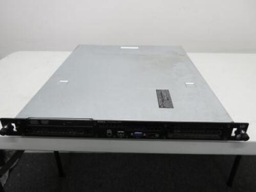 Dell PowerEdge R410 Rack Mount Server, One 2.33 GHz Dual Core Processor, Bus Speed 1333MHz, 2GB Ram. NOTE: No Hard Disc Drive.