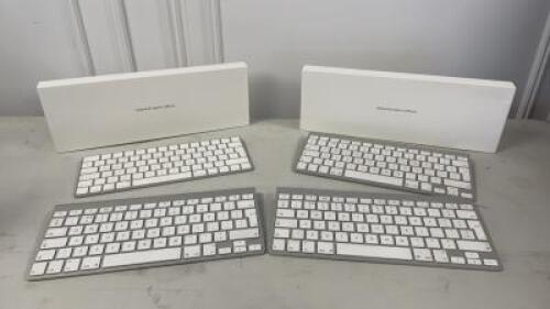 4 x Apple Wireless Keyboards to Include: 3 x A1314 & 1 x A1644.