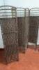 Pair of Woven 5 Sectioned Fold Out Room Dividers, Size H 170cm (Approx. 200cm width). - 2