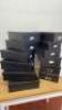 12 x Black Cardboard Storage Boxes with Lids. Size 10cm x 26cm x 33cm. - 2