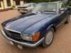B6 PNG: (1985) Mercedes SL500 Auto, 5.0 litre, 2 Door Convertible in Blue with Cream Leather Interior with Cherished Registration - 4