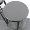 4 x Naoto Fukasawa Designed Magis Deja-Vu Aluminium High Bar Stool, Finished in Black. H76cm. RRP £1088.00 - 4