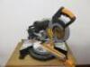 Evolution RAGE 3DB 255mm Multipurpose TCT Sliding Mitre Saw, S/N R3DB-E1523UK00298.