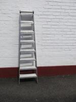 Youngman 7 Tread Stepladder, Open Height 1.7m.