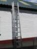 3 Piece Aluminum Extending Ladder, Extended Height 8.94M, Capacity 150kg. - 2
