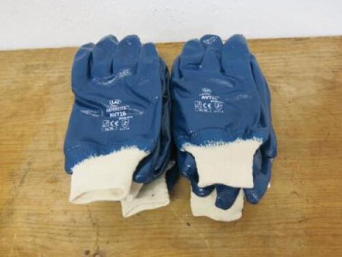 7 Pairs of Armalite AV728 Work Gloves, Size XL.
