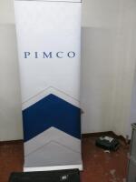 Pull Up Banner with Height Adjustable Pole in Soft Carry Case.