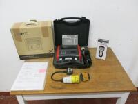 Electrial Testing Equipment to Include: 1 x UNI-T Electrical Tester, Model UT528. Comes with Certificate of Calibration 05/21, Operating Manual, Quantity of Lables & Carry Case & 1 x Microwave Leakage Detector with Instruction Manual & Box.