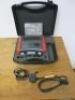 Electrial Testing Equipment to Include: 1 x UNI-T Electrical Tester, Model UT528. Comes with Certificate of Calibration 05/21, Operating Manual, Quantity of Lables & Carry Case & 1 x Microwave Leakage Detector with Instruction Manual & Box. - 3