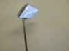 3 x Pairs of Led Exhibit Lights in Chrome. Comes with Clamps & Power Supplies. - 6