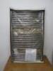 New Kudox Chrome Plated Decorative Towel Warmer.Size H97cm x W60cm. Comes in Original Box. No Vat on Lot. - 3