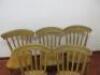6 x Wooden Dining Chairs. Size H84cm x W45cm x D40cm. No Vat on This Lot.  - 4