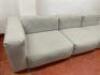 VIADUCT Mags Soft Upholstered in Divina M&eacute;lange 120. Comprising of 1 LH Wide Module, 1 Narrow Module & 1 Lounge Module. - 2