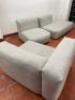 VIADUCT Mags Soft Upholstered in Divina M&eacute;lange 120. Comprising of 1 LH Wide Module, 1 Narrow Module & 1 Lounge Module. - 6