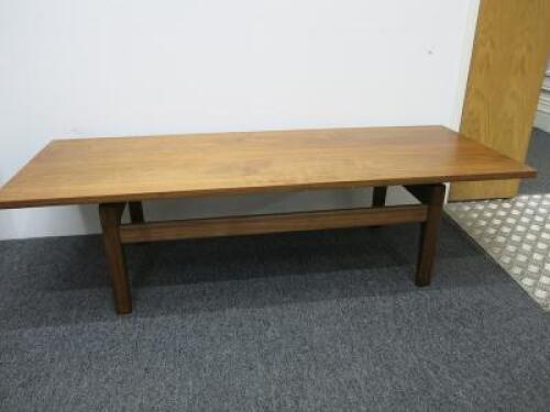VIADUCT T620 Coffee Table in Walnut. H37cm x W137cm x D53cm.