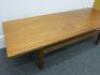 VIADUCT T620 Coffee Table in Walnut. H37cm x W137cm x D53cm. - 2