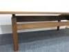 VIADUCT T620 Coffee Table in Walnut. H37cm x W137cm x D53cm. - 3
