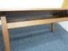 VIADUCT T620 Coffee Table in Walnut. H37cm x W137cm x D53cm. - 5