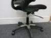 Blackmesh Height Adjustable Office Swivel Chair. - 3