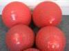 5 x Jordon Red Tyre Tread Medicine Training Balls to Include: 1 x 15kg, 1 x 12kg, 1 x 9,Kg, 1 x 7kg & 1 x 5kg. - 2