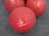 5 x Jordon Red Tyre Tread Medicine Training Balls to Include: 1 x 15kg, 1 x 12kg, 1 x 9,Kg, 1 x 7kg & 1 x 5kg. - 3