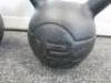 Pair of 12kg Jordon Design Kettlebell Training Weights. - 3