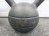 Pair of 12kg Jordon Design Kettlebell Training Weights. - 4