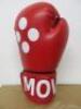 43 x Pairs of Used 12oz Red Boxing Gloves. - 4