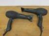 2 x Diva Veloce 3800 Pro Hairdryers , Model EDT105.