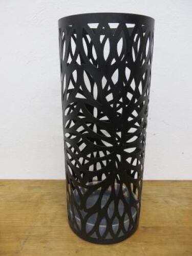 Metal Umbrella Stand, Size H50cm x Dia20cm.