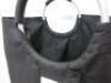 Black Laundry Bag with Handles. NOTE: minor repair required (As Viewed/Pictured). - 2