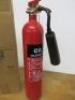Fireshield 2kg CO2 Fire Extinguisher in Box, DOM 8/2018. - 2