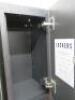 3 Banks of Probe 3 Door Coded Lockers in Dark Grey. - 5