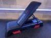 Reebok Studio Deck in Black & Red. Adjustable Step Up & Incline Bench. - 2