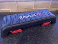 Reebok Studio Deck in Black & Red. Adjustable Step Up & Incline Bench.