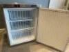 Blizzard Undercounter Stainless Steel Freezer, Model BZ-UCF140 with Manual & Key. Size H82 x W60 x D60cm. - 2