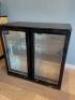 Prodis 2 Sliding Door, Back Bar Drinks Chiller, Model NT2BHLO. Comes with Key & Instructions. Size H83 x W90 x D50cm. - 2
