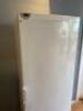 Vestfrost Upright Freezer with 7 Shelves, Model CFS 344 in White with Manual & Key. Size H86 x W60 x D60cm. - 2