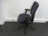 Quattro Proactiv 4 Posture (Height & Depth, Adjust Arms, Inflatable Lumbar Support, Seat Slide) Swivel Office Chair in Sprint Challenger (Colour/Fabric). - 2