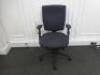 Quattro Proactiv 4 Posture (Height & Depth, Adjust Arms, Inflatable Lumbar Support, Seat Slide) Swivel Office Chair in Sprint Challenger (Colour/Fabric).