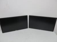 2 x Dell 24" LCD Monitors, Model P2414HB. NOTE requires stand (see lot 109).