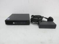 Lot Withdrawn. HP Prodesk 400 G2 Desk Top Mini Pc, Model TPC-P0589DM.Spec to be confirmed.Comes with Power Supply. 