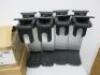 10 x Humanscale CPU Holder/Under Desk Mount to Include: 5 x CPU 600 & 5 X CPU 200. NOTE: missing track installation plates. - 6