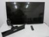LG 43" LED 1080P TV, Model 43LX341C. Comes with Remote, Peerless Articulated Wall Mount, Model SP746PU & Power Supply. - 4