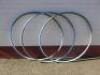 3 x Weighted Fitness Hula Hoops, Size Dia 108cm.&nbsp;